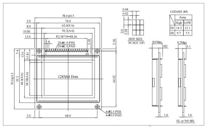 TG12864D